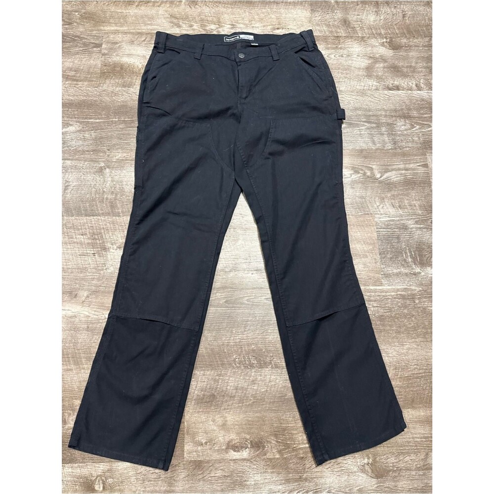 Carhartt Rugged Flex Loose Fit Canvas Double Front Work Pant Size 16 Tall